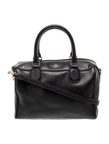 Leather Top Handle Bag