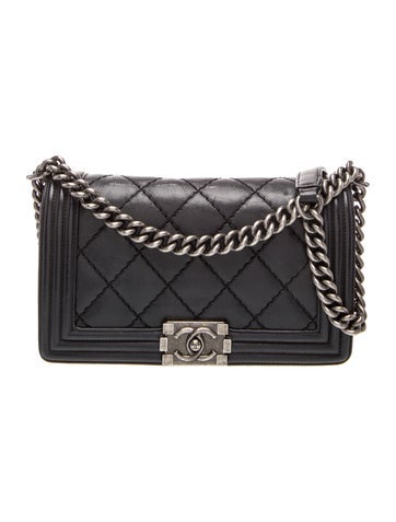 Medium Double Stitch Boy Bag