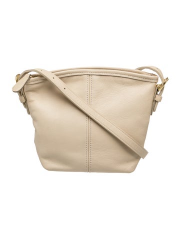 Leather Soho Basket Bag Small