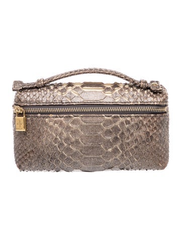 Loro Piana Python Mini Pouch