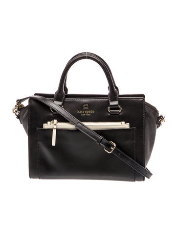 Leather Top Handle Bag