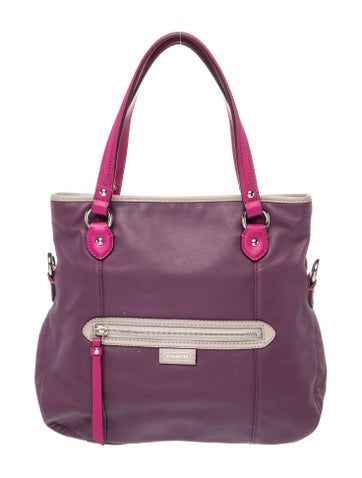 Leather Daisy Spectator Mia Satchel