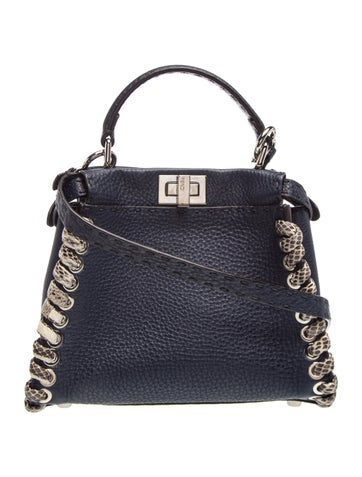 Leather Peekaboo Mini