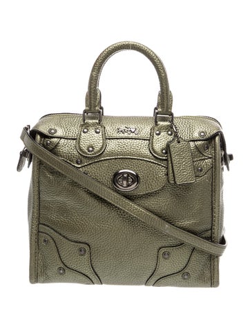 Leather Top Handle Bag