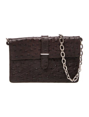 Embossed Leather Shoulder Bag