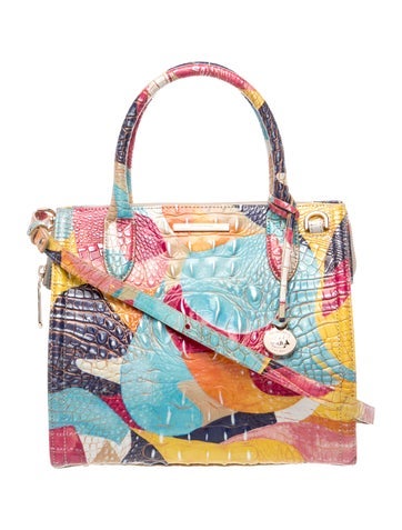 Brahmin Leather Top Handle Bag