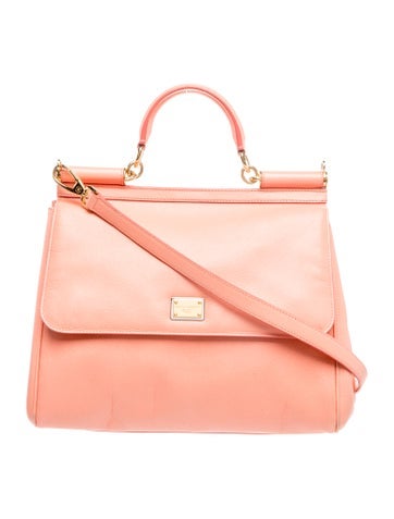 Leather Top Handle Bag