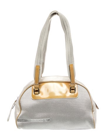 Vitello Daino Leather Top Handle Bag Medium