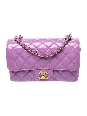 Patent Classic Mini Rectangular Flap Bag