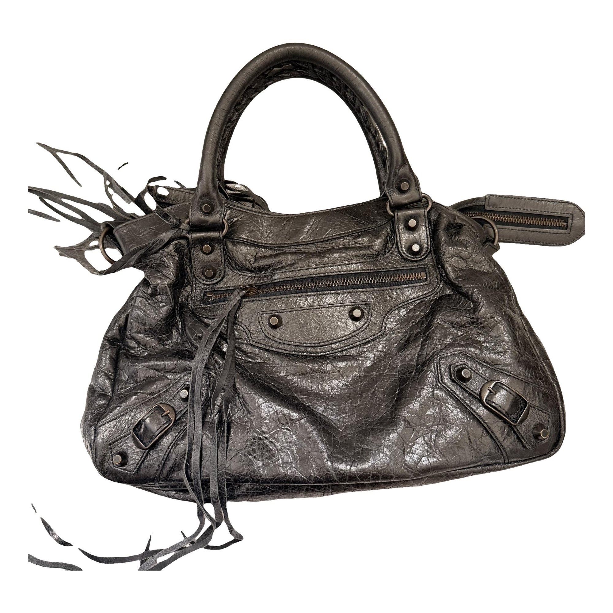 Balenciaga City leather handbag