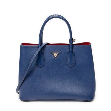 Leather Cuir Double Handle Tote