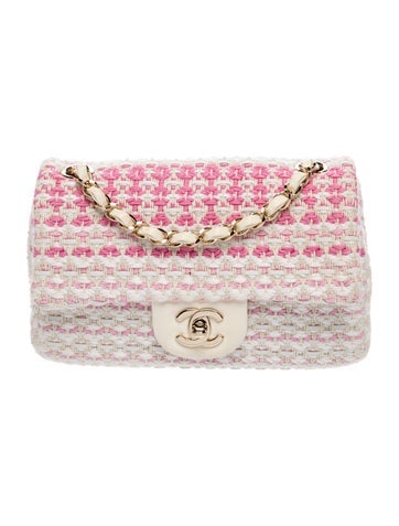 Classic Tweed Rectangular Mini Flap Bag