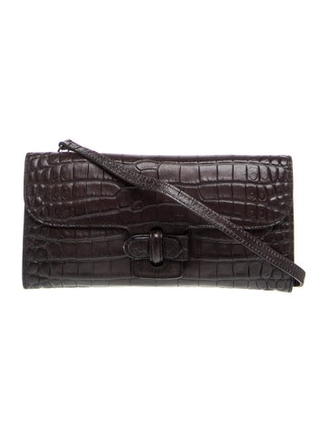 Dooney & Bourke Embossed Leather vintage Embossed Clutch