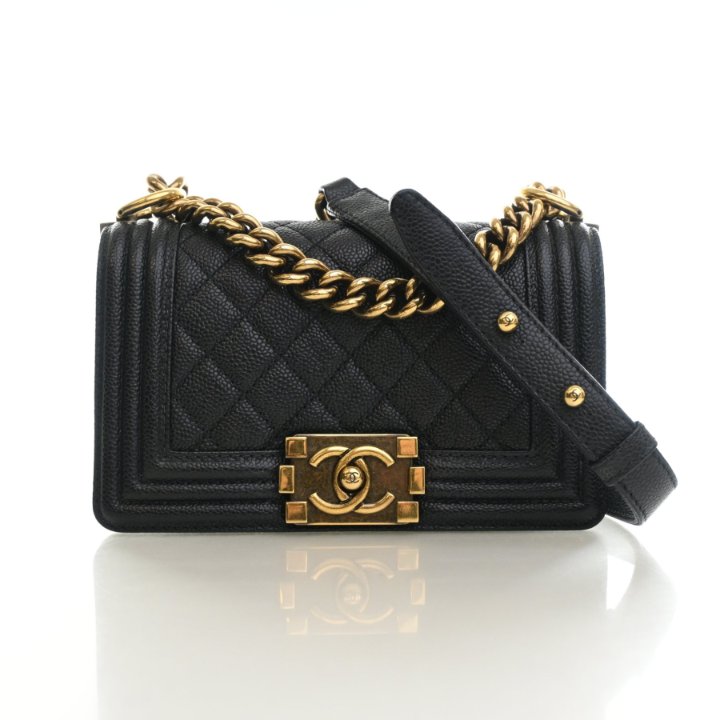 Chanel Small Caviar Boy Bag