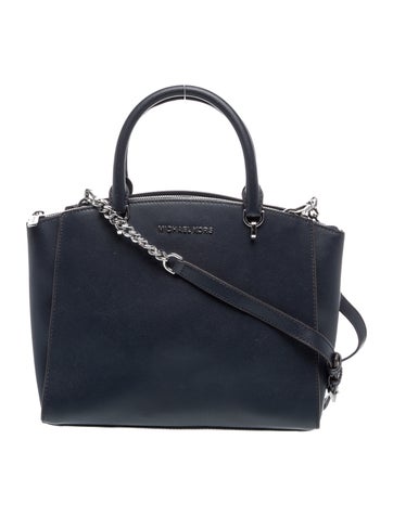 Leather Top Handle Bag