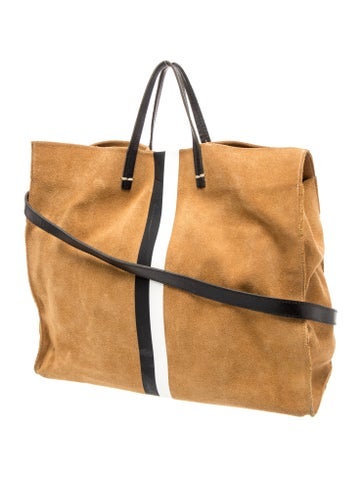 Suede Tote