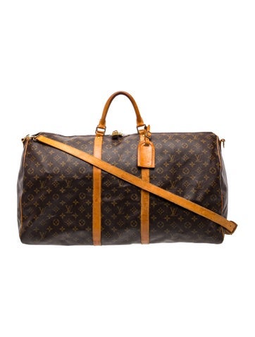 LV Monogram Keepall Bandouliere 60 Vintage