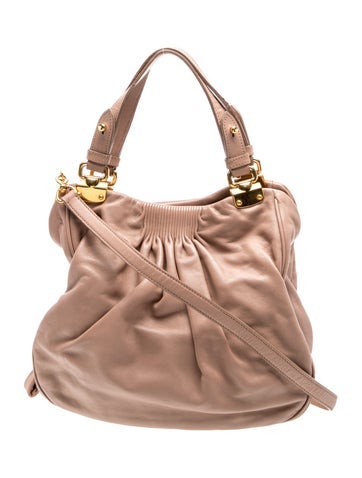 Leather Top Handle Bag