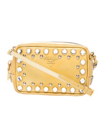 Saffiano Leather Crossbody Bag