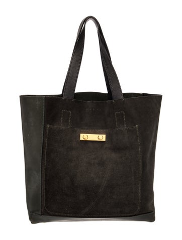 Leather Leather and Suede Panel Medium