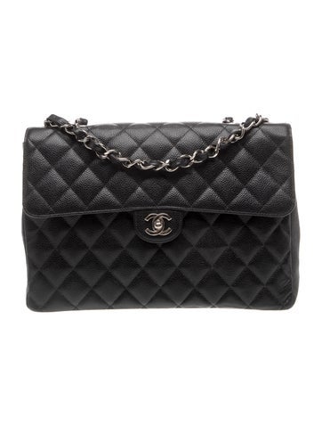 Jumbo Classic Square Flap Bag