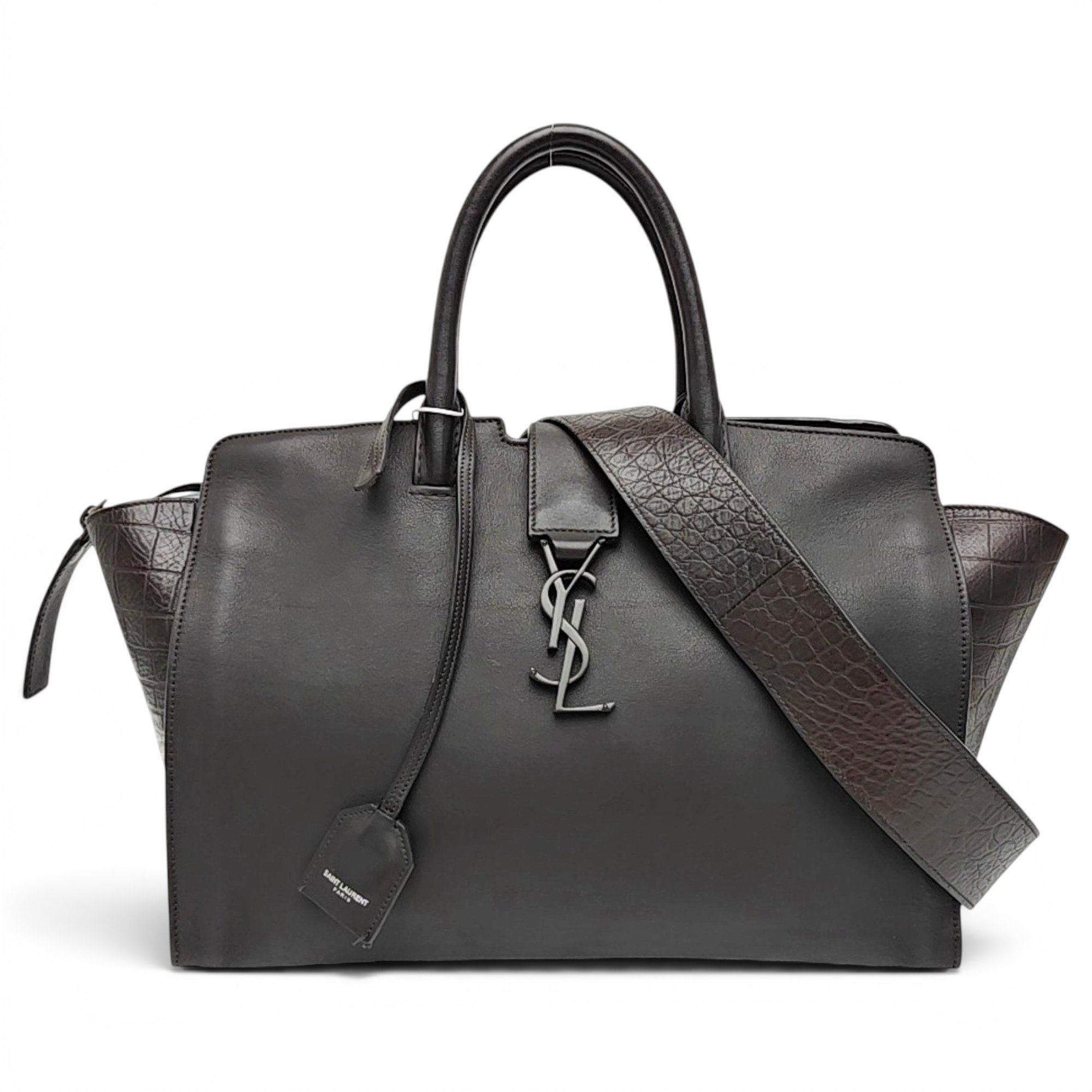Saint Laurent Downtown leather handbag