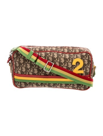 Diorissimo Rasta Crossbody Bag Vintage