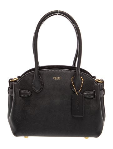 Leather Top Handle Bag