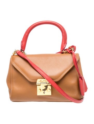 Leather Top Handle Bag