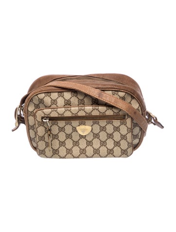 GG Supreme Camera Crossbody Bag Mini Vintage