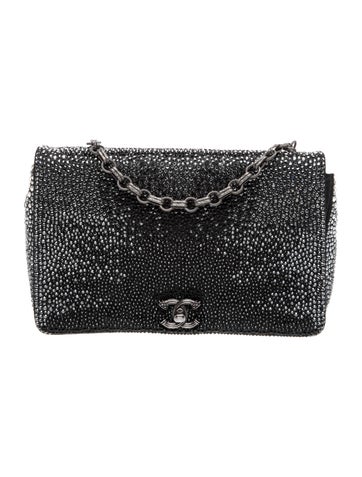 Strass CC Flap Bag