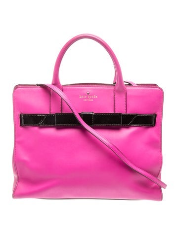 Leather Top Handle Bag