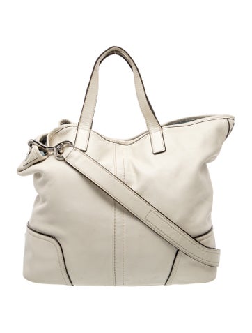 Leather Top Handle Bag