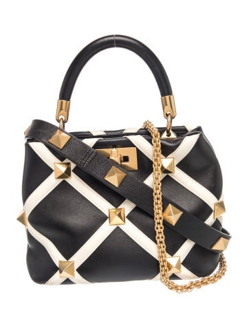 Rockstud Top Handle Bag
