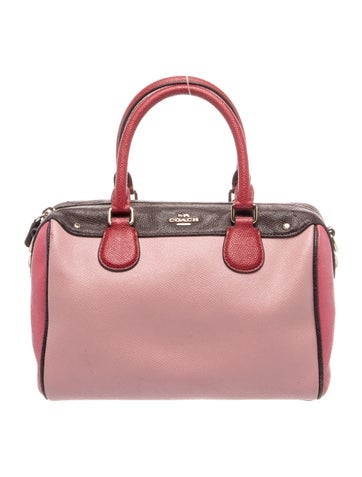 Leather Top Handle Bag