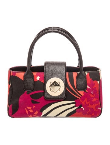 Canvas Top Handle Bag
