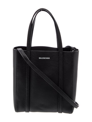 Leather Everyday North-South Tote XXS