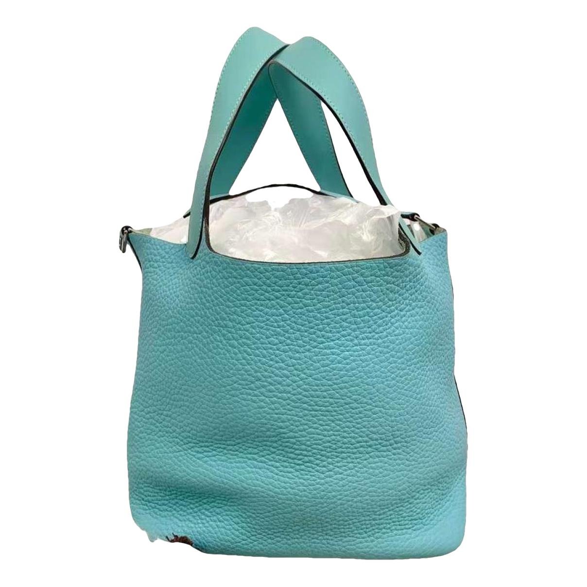 Hermes Picotin leather tote