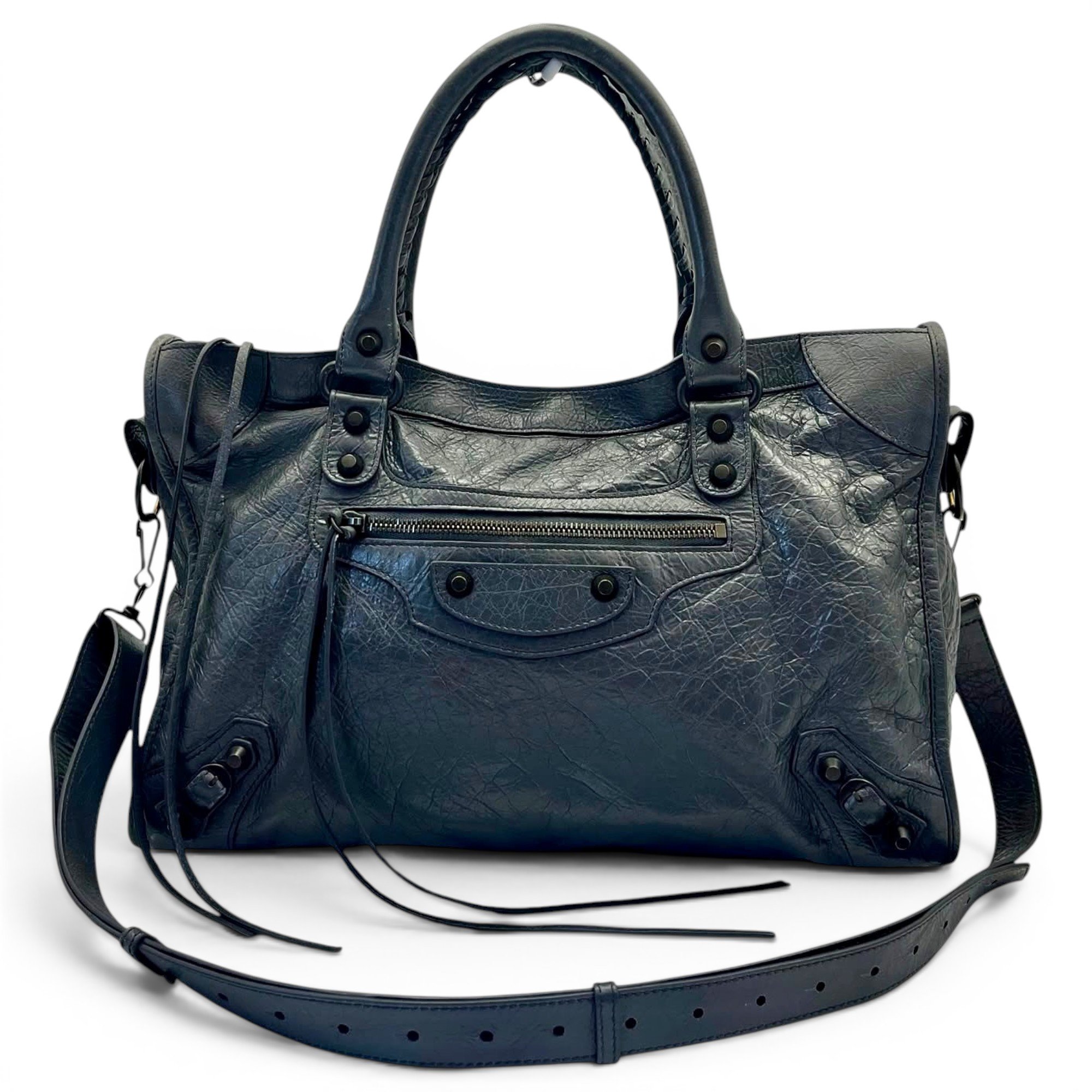 Balenciaga City leather handbag