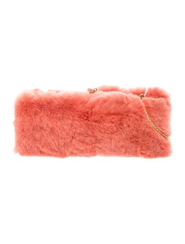Judith Leiber Fur Minaudière