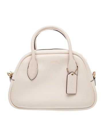 Leather Top Handle Bag