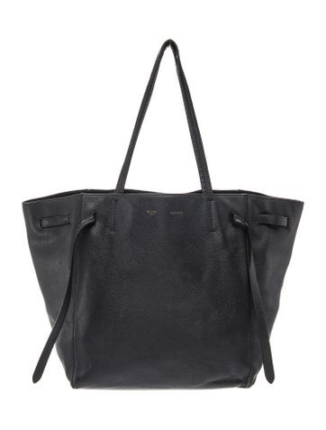 Leather Cabas Phantom w/Belt Small
