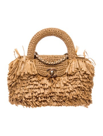 2026 Mini Raffia Kelly Shopper