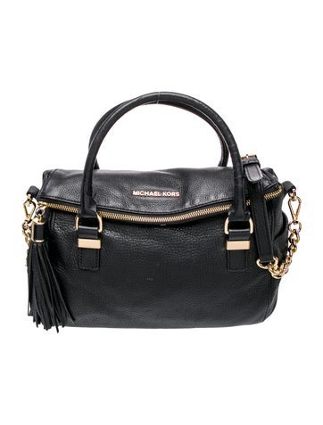 Leather Top Handle Bag