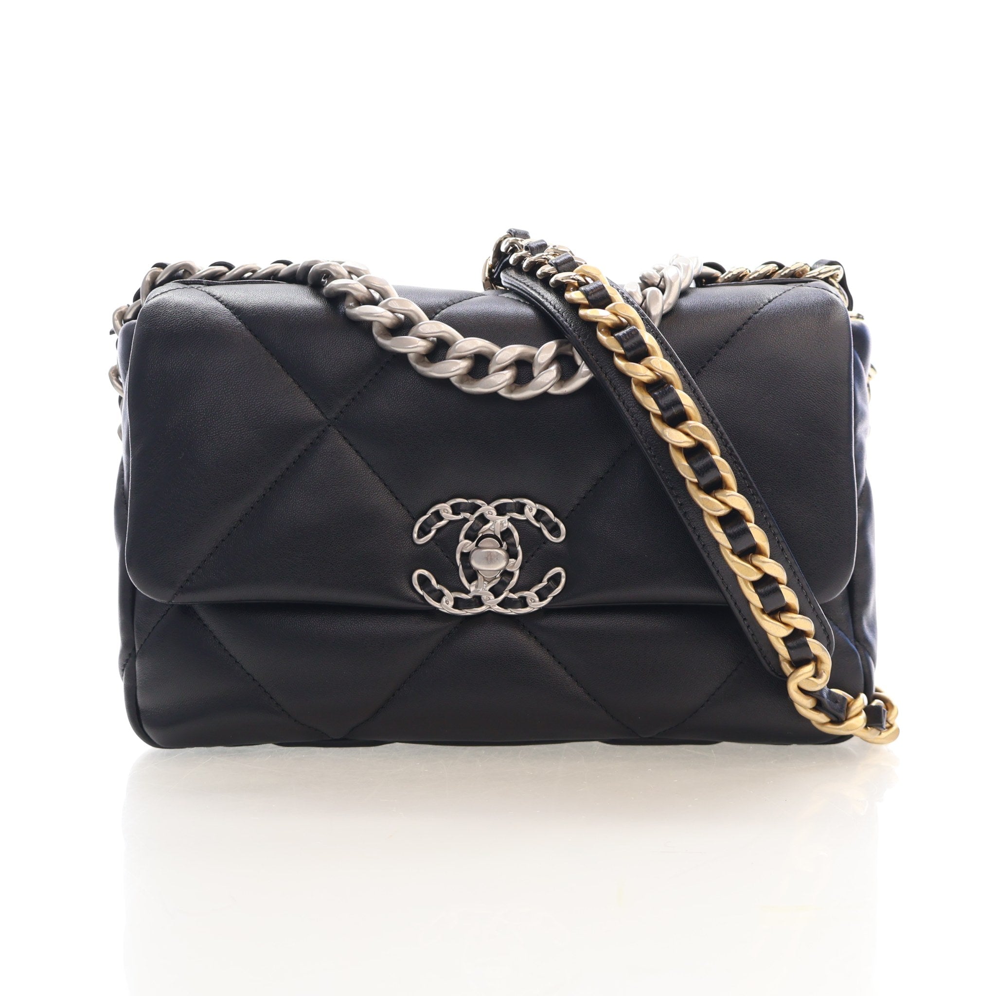 Chanel Medium Lambskin 19 Flap Bag