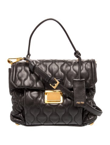 Leather Top Handle Bag