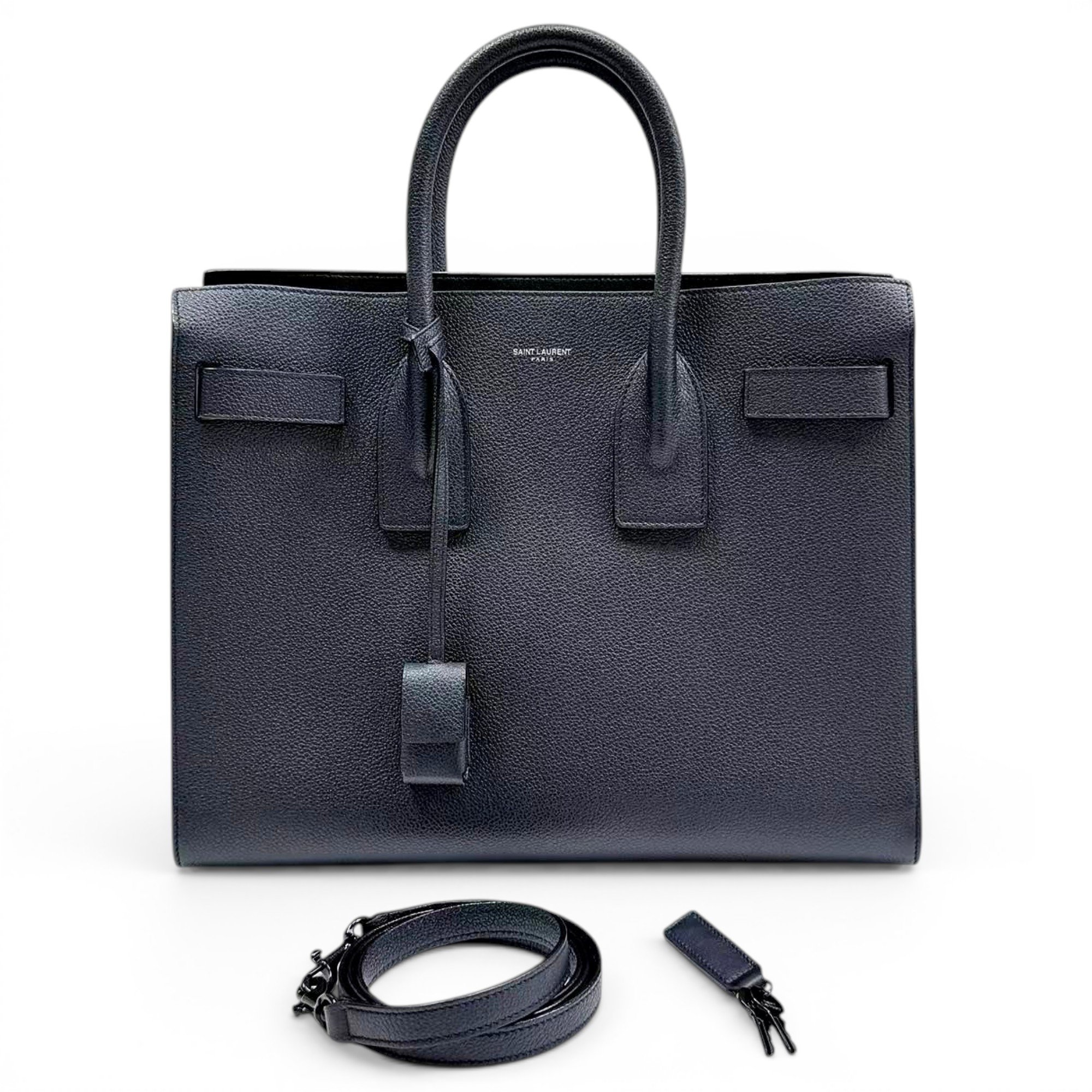 Saint Laurent Sac de Jour leather handbag