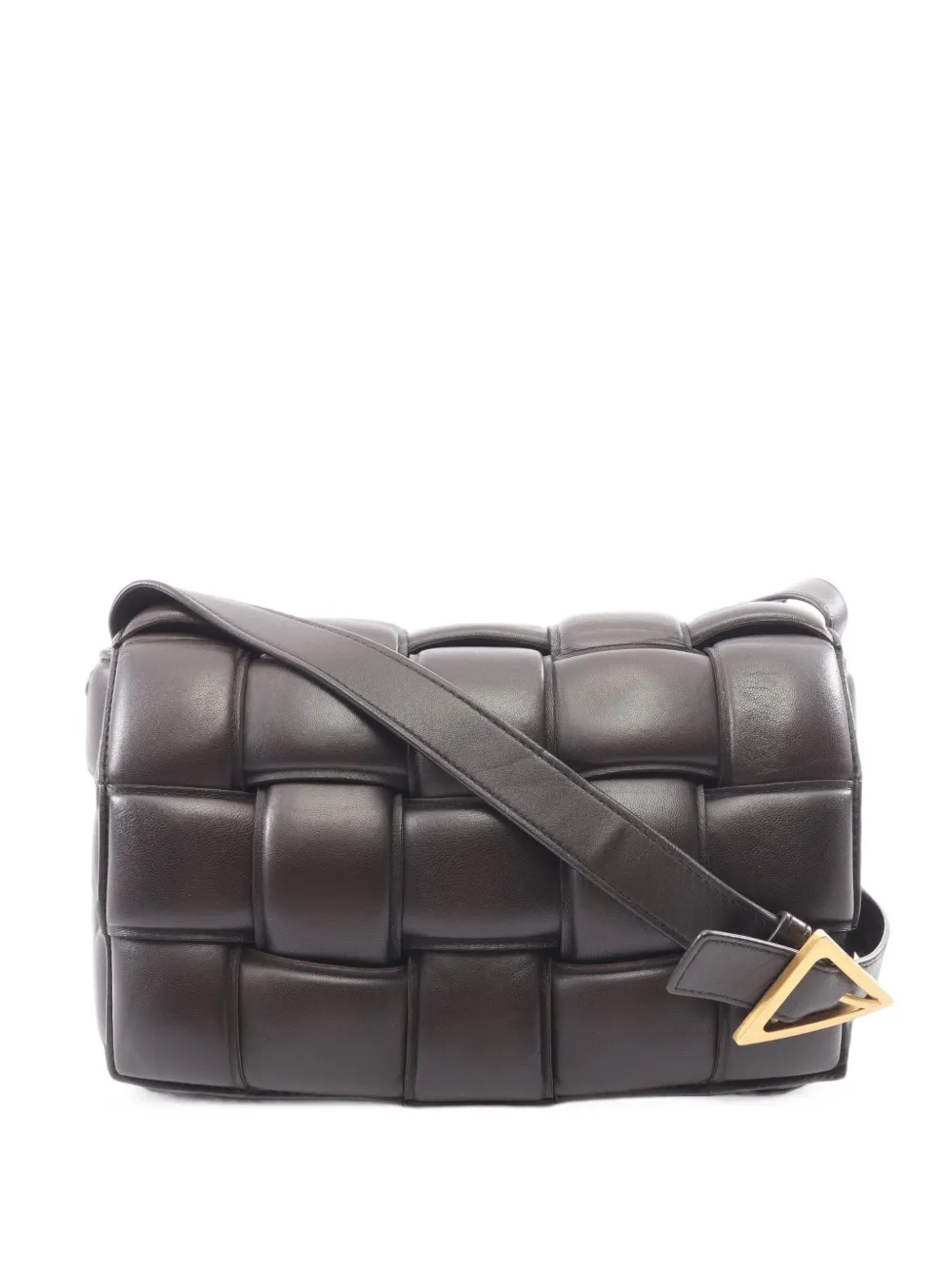 Bottega Veneta 2010s Cassette Intrecciato shoulder bag