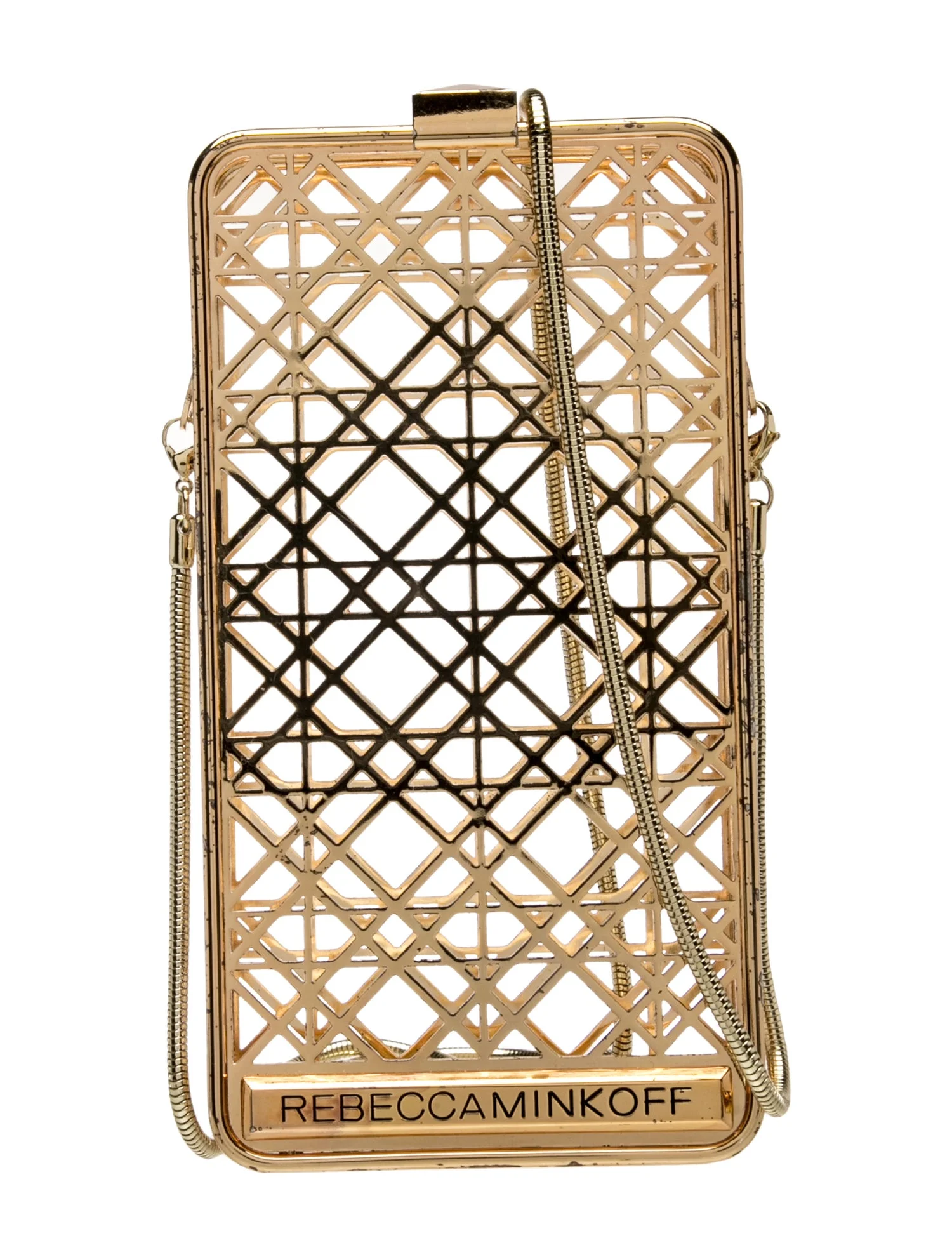 Rebecca Minkoff Metal Clutch