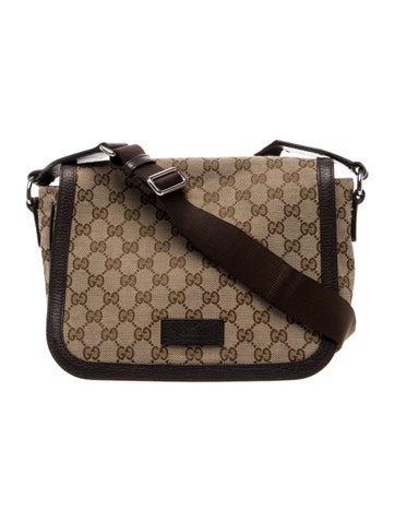 GG Canvas Messenger Bag